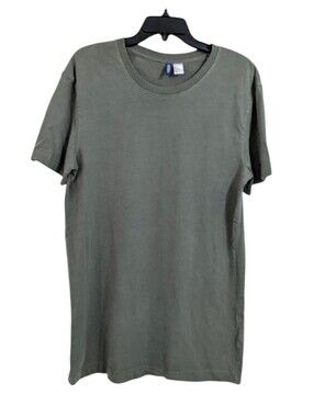 H&M Divided Olive Green T-shirt - Size Small Mens